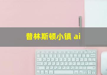 普林斯顿小镇 ai